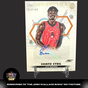 2022-23 Topps Inception Somto Cyril AUTO Autograph ROOKIE RC 163/199 - Picture 1 of 3