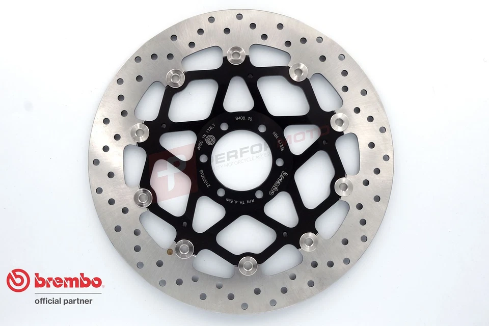 Brembo Floating Front Brake Disc to fit Moto Morini 1200 Corsaro 2006-2013 - Image 1 of 1