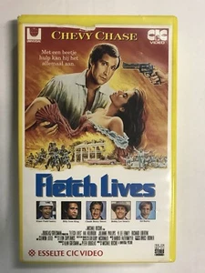 Fletch Lives Ex-Rental Vintage Big Box VHS Tape English dutch subs - Bild 1 von 4