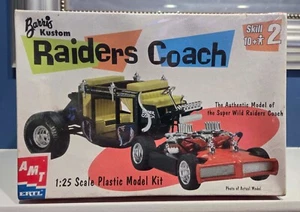 AMT Ertl George Barris Kustom Raiders Coach Model Kit 30261 ~ 1:25 ~ Sealed NOS - Picture 1 of 3