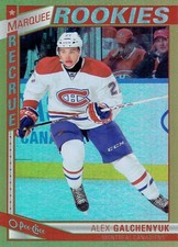2013-14 O-Pee-Chee #575 Alex Galchenyuk Marquee Rookie Chrome Parallel