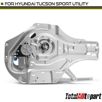 Regulador de ventana eléctrica con panel y motor para Hyundai Tucson 2005 2006 2007-2009 Foto 1 de 4