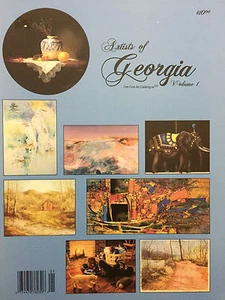 "ARTISTS OF GEORGIA: FINE ART CATALOGUE" 1989 - Imagen 1 de 1