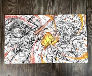 O-P OPCG TCG CCG Pad PIECE FILM RED Monkey D. Luffy Playmat Card Game Play Mat - Picture 1 of 4