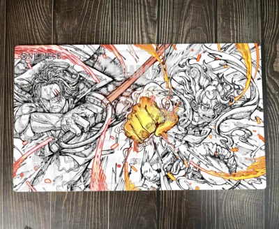 Almohadilla O-P OPCG TCG CCG PIEZA PELÍCULA ROJA Mono D. Luffy Alfombra de Juego de Cartas Alfombra de Juego Foto 1 de 4