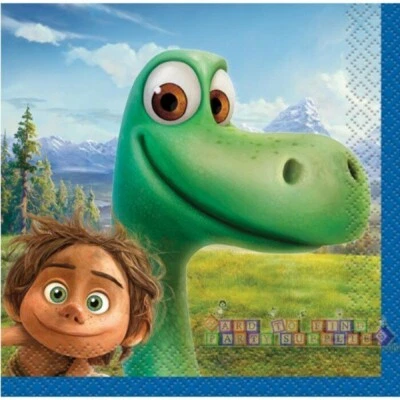 THE GOOD DINOSAUR DISNEY/PIXAR NAPKINS 16 CT Birthday Party Supplies Serviettes - Image 1 of 2