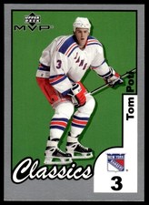2002-03 Upper Deck MVP Classics Tom Poti New York Rangers #121