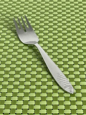 WMF Rostfree WMF155 Tenedor de pescado inoxidable Brillante Grabado Cubiertos de pescado B153WU Foto 1 de 4