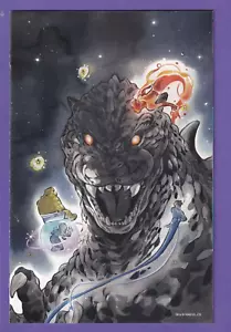 Godzilla vs Fantastic Four #1 1:100 Momoko Virgin Variant Actual Scans! - Bild 1 von 3