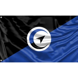 Pluto Flag Unique Design 3x5 Ft / 90x150 cm size, EU Made - Picture 1 of 4