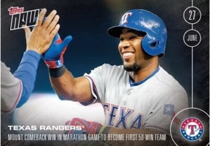 2016 TOPPS NOW #187 TEXAS RANGERS - Picture 1 of 1