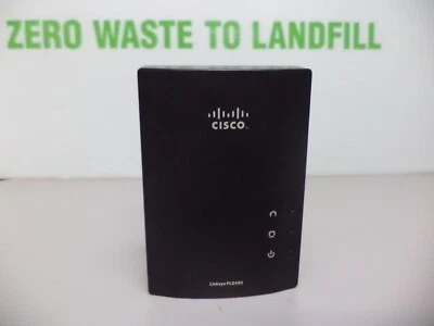 Lote de 2 Adaptadores Ethernet Cisco Linksys Powerline Modelo PLE400  Foto 1 de 4