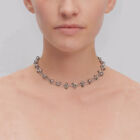 Justine Clenquet Necklace Trendy Charm Pendant Women Chain Necklace Choker Alloy