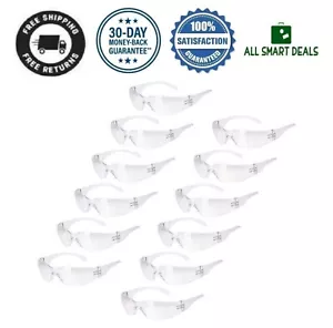 Lentes De Seguridad Para Trabajar Construccion Metal Madera Proteccion 12 PACK - Picture 1 of 12