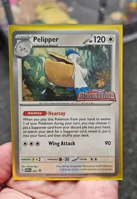 Pelipper - 022 (Prerelease) 022 Sv: Scarlet & Violet Promo Cards Holo - Image 1 of 4
