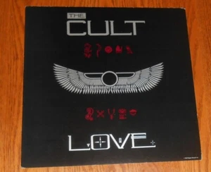 The Cult Love Poster Flat Square 1985 Promo 12x12 - Picture 1 of 1