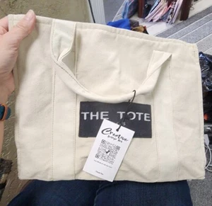 CREATIVE LEATHER ART CLA Bolso Bandolera de Lona para Mujer, Bolso de Mano Cartera Nuevo con Etiquetas - Imagen 1 de 2