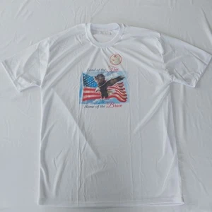 Camiseta Land Of The FREE, Home Of The Brave, talla grande - Imagen 1 de 5