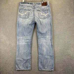 Big Star Pioneer Boot Cut Jeans Herren 36R helle Waschung distressed Cowboy Rodeo Ranch - Bild 1 von 11