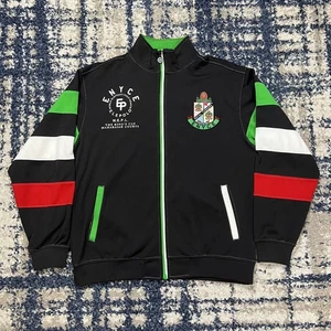 ENYCE Elephant Polo Trainingsjacke Full Zip schwarz Wappen Logo Herren L Vintage Y2K - Bild 1 von 17