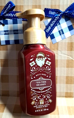 JABÓN DE MANOS GEL SUAVE BATH & BODY WORKS TIS THE SEASON 8 FL/oz 236 ml NUEVO Foto 1 de 3