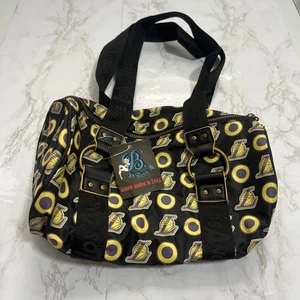 Vintage neu mit Etikett LA Lakers Handtasche Damen Handtasche Mode NBA offizieller Merch Handtasche - Bild 1 von 6
