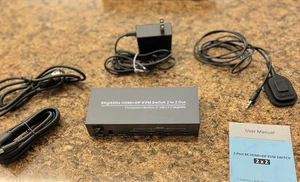 8K HDMI + DP KVM Switch - Afbeelding 1 van 7