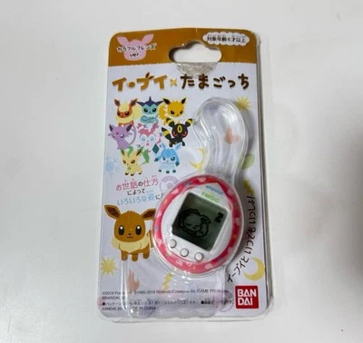 Tamagotchi × Pokemon Eevee Colorido Amigos Versión Rojo Color Bandai Juguete Limitado Foto 1 de 2