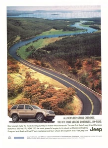 2005 Jeep Grand Cherokee With 5.7 Litre Hemi, Lovely American Issue Magazine Ad - Picture 1 of 1