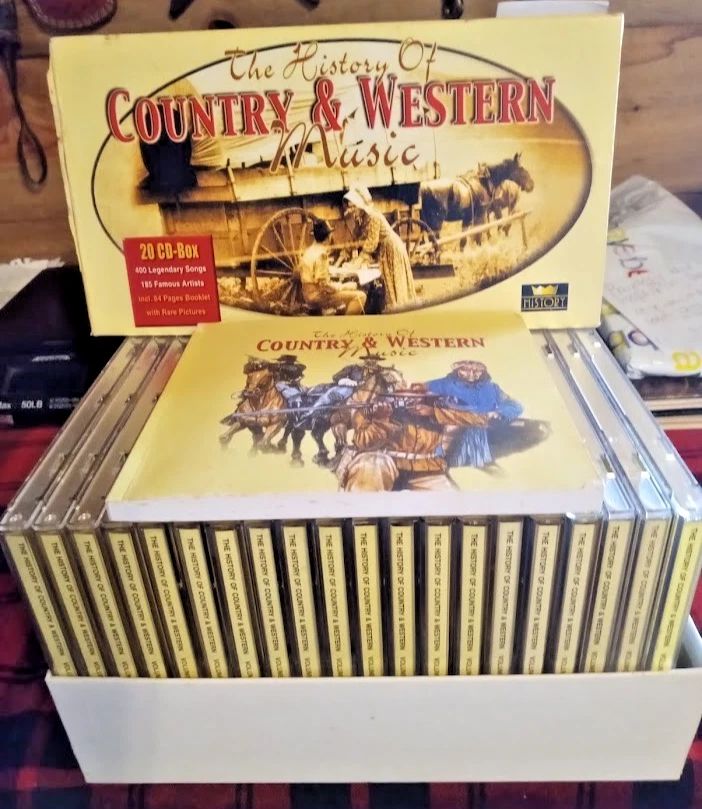 The History of Country & Western Music 20 CD Boxed Set/ 185 Artists / 400 Songs - Image 1 of 4