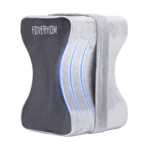 Memory Foam Knee Pillow,Orthopedic Leg Pillow for Sciatica Relief,Back Pain, ... - Picture 1 of 9