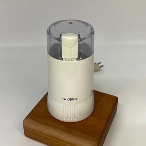 Mr. Coffee Model IDS 55 Electric Coffee or Spice Grinder 120V White TESTED WORKS - Picture 1 of 4