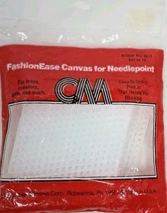 Diamond CM  Plastic Mesh Canvas 4 Inch  Package of  10  pieces - Picture 1 of 8