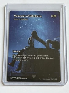 Memories of Nibelheim / Stroke of Midnight 26 MTG Final Fantasy 2025 MT 9.0+ Reg - Foto 1 di 13