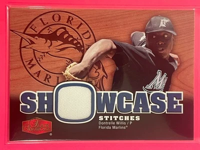 2006 Flair Showcase Dontrelle Willis Showcase Stitches球衣#SS-DW棒球 — 第 1/2 张图片
