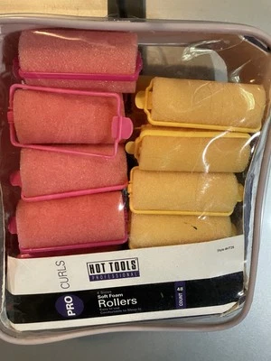 Ролики из мягкой пены Hot Tools Pro Curls 4 размера 48 штук - Изображение 1 из 4