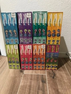 Monty Python's Flying Circus Seasons 1-4 (Volumes 1-21) VHS + Life of Python - Image 1 of 4