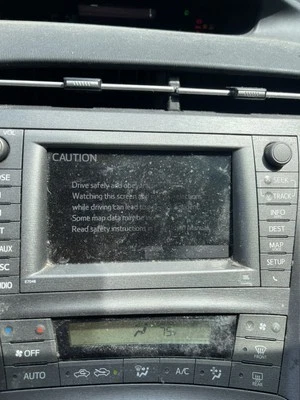 Toyota Prius 2012 pantalla enchufable aplicaciones GPS navegación OEM 86100-47390 Foto 1 de 4