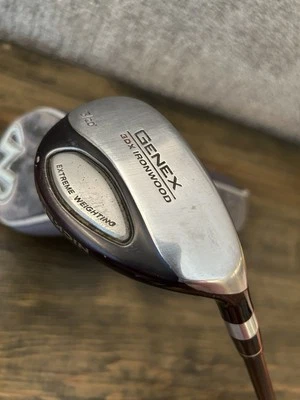 Nickent Genex 3DX Ironwood 3 Hybrid 20 Deg Graphite Regular R RH w/ Headcover - Image 1 of 4