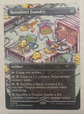  Retrofitter Foundry - Mtg Secret Lair Encyclopedia 0018 non foil - Image 1 of 2