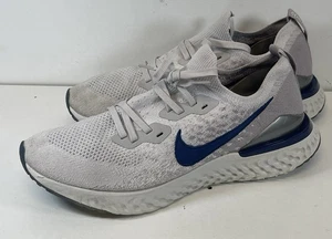 Nike Epic React Flyknit 2 Trainers Size UK 11 Coastal Blue Running BQ8928-015 - Picture 1 of 10