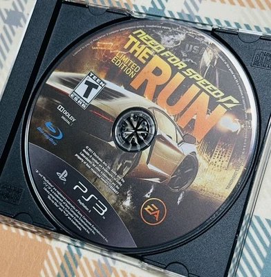 Need for Speed: The Run (Limited Edition) - PlayStation 3 Game Only Tested - Image 1 of 2
