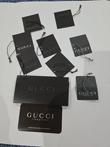 Gucci Uhr Garantiekarte & Etikett - Bild 1 von 9