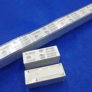1PC HF118F 012-1HS5T Power Relay 10A 250VDC 4 Pins #F8 - Bild 1 von 4
