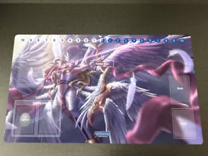 Tappetino da gioco Anime DTCG Duel Digimon Angewomon gioco carte collezionabili tappetino e borsa tappetino - Foto 1 di 6