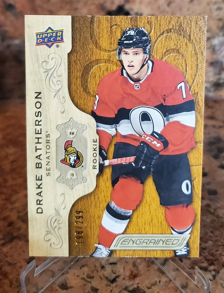 Drake Batherson Upper Deck Engrained Hockey Rookie  /299 🔥🔥 - Image 1 of 2