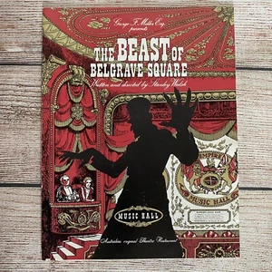 The Beast Of Belgrave Square 1976 Souvenir Program Music Hall Theatre Restaurant - Picture 1 of 10
