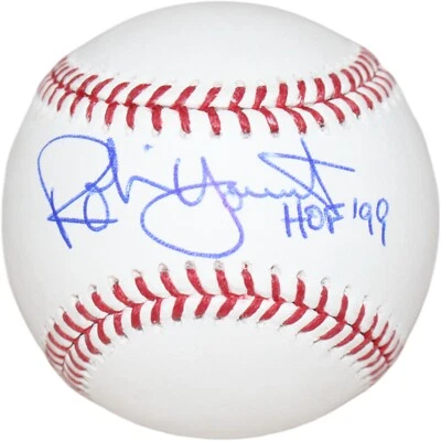 Robin Yount Signed Milwaukee Brewers OML Baseball HOF Beckett 40822 - Image 1 of 2