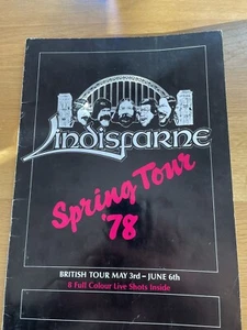 Lindisfarne Spring Tour 1978 Programme And Ticket - Imagen 1 de 2