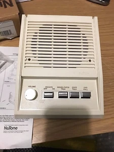 *NEW* Nutone IS-405 Intercom Speaker White Walnut IMA4006 IM4006 IS405WH IS405L - Picture 1 of 10